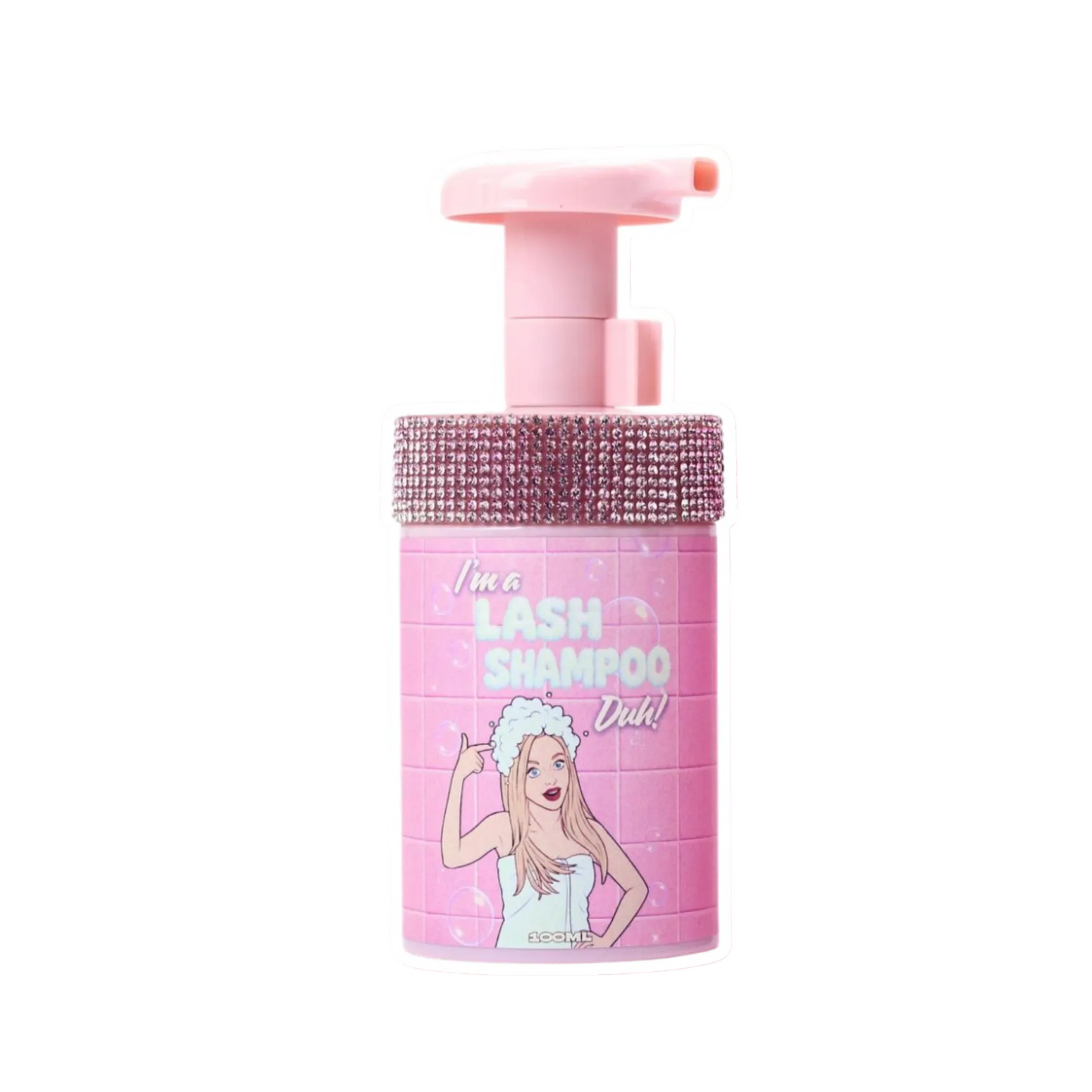 I’m A Lash Shampoo, Duh! 100ml Foam Lash Cleanser Pink Strawberry