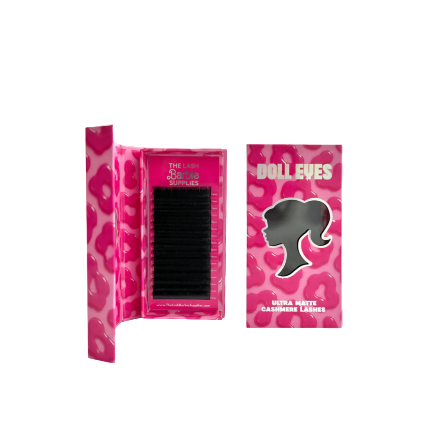 Doll Eyes 0.03/0.05 Premium Matte Cashmere Lash Trays 16 ROW CC/D/J/B