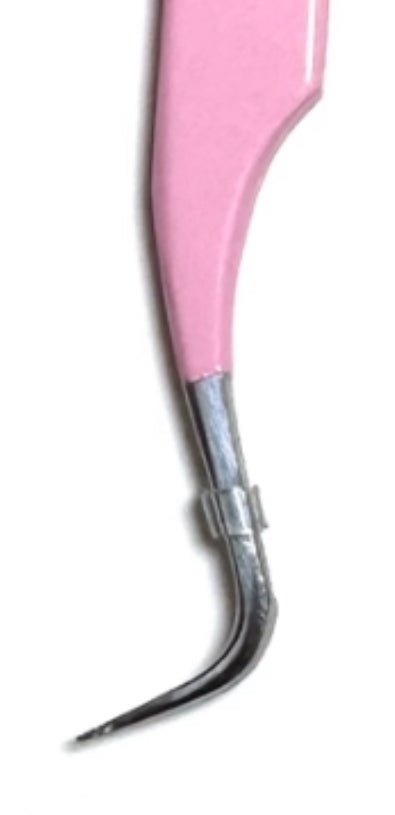 Pinch Perfect Fibre/Fiber Tip Lash Tweezers