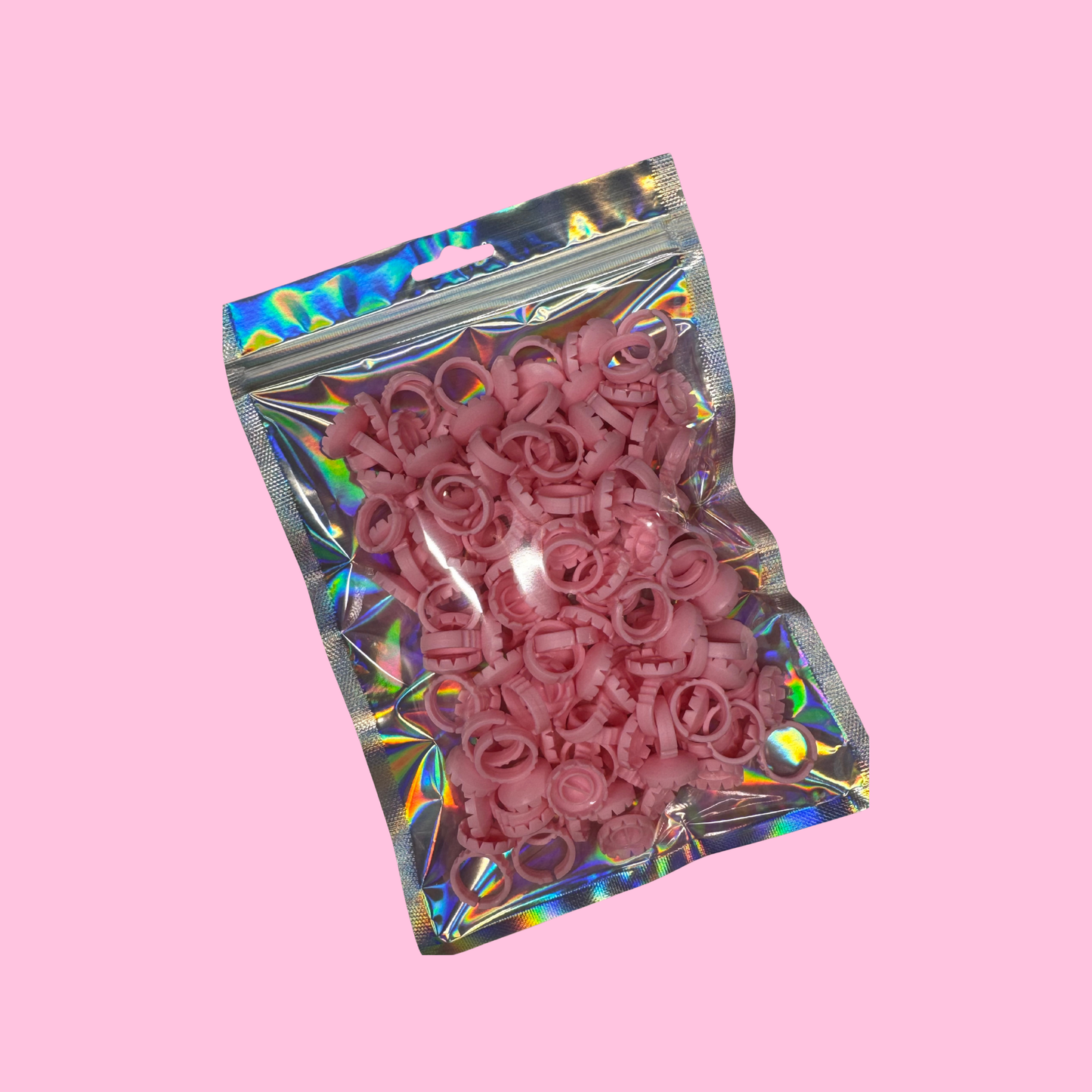 50pcs Round Glue Rings