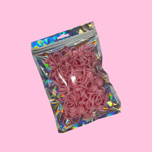 50pcs Round Glue Rings