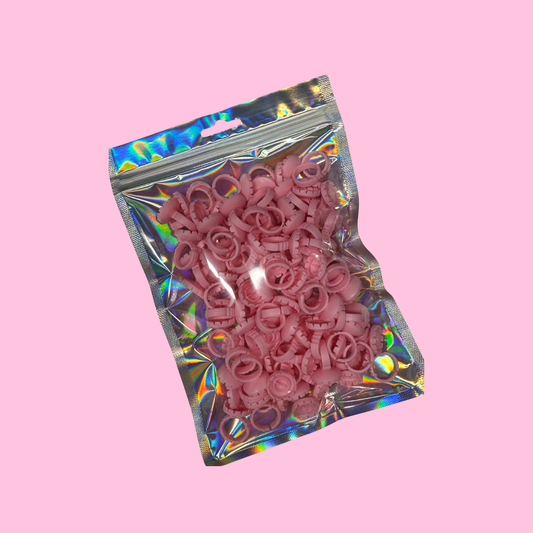 50pcs Round Glue Rings