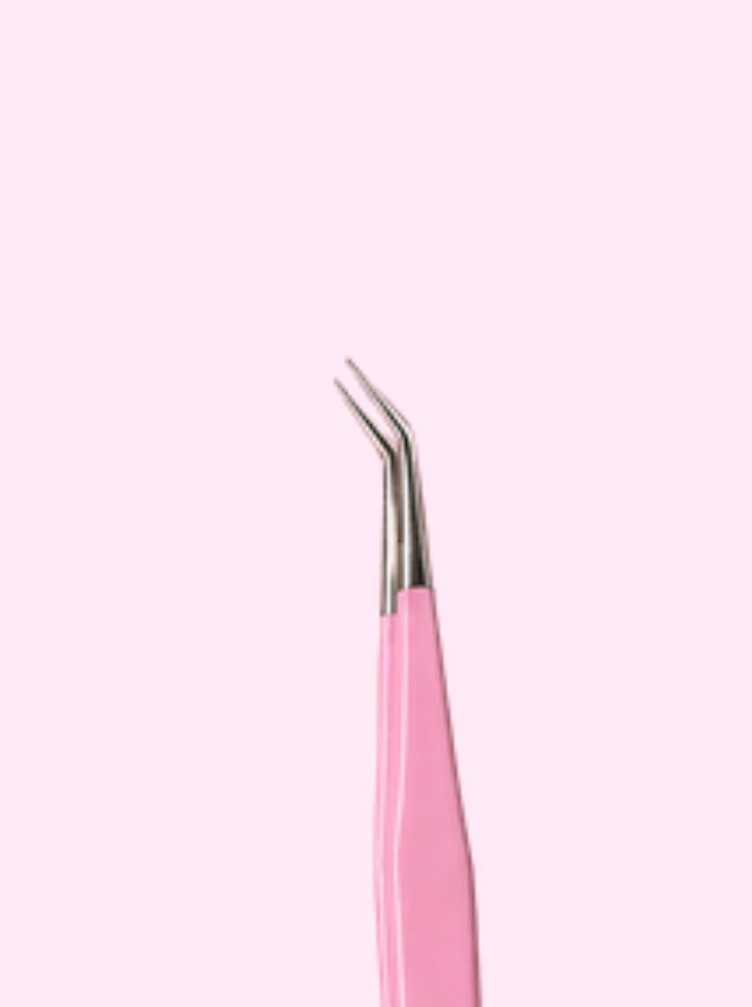 Barbie Tweezers | Fiber Tip | Premium Grip Eyelash Tweezers