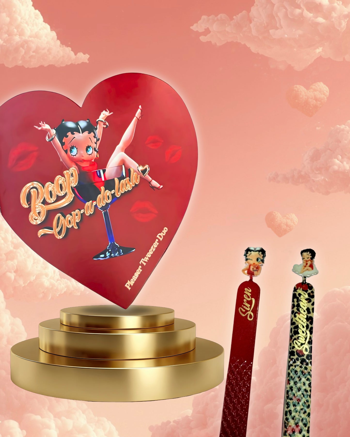 Boop-Oop-A-Do-Lash • Betty Boop Pleaser Tweezer Duo