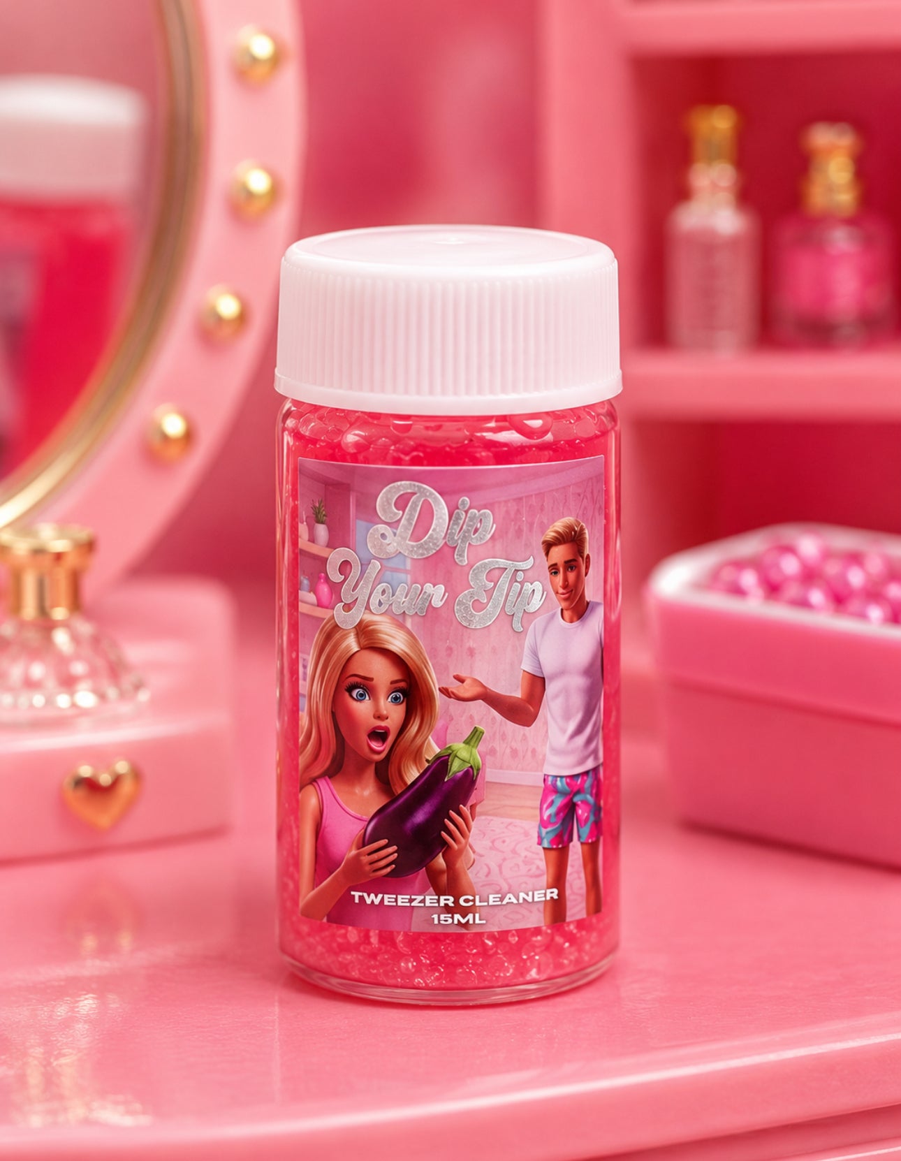 Dip Your Tip | Professional Tweezer Cleaner | Stiff Sponge For Better Cleaning | 15ml