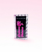 Side view of Dolluxe Lash Tray with pink accents and lashes