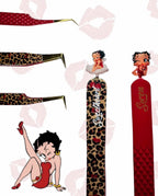 Betty Boop Fiber Tip Tweezer Duo | Volume & Isolation Eyelash Tweezers